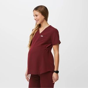 Figs Octavia Maternity Scrub Top